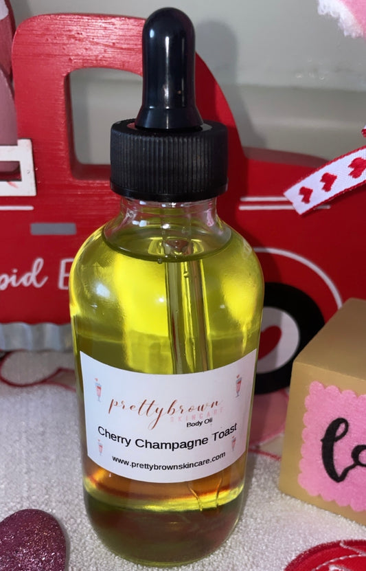 Cherry Champagne Toast